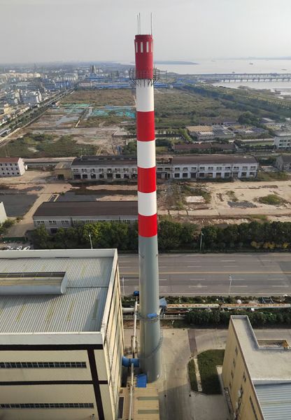 煙囪刷航標、煙囪刷涂料